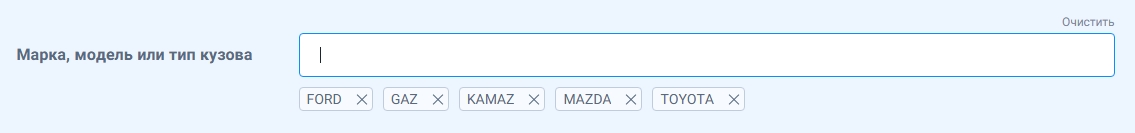 cars filters keywords