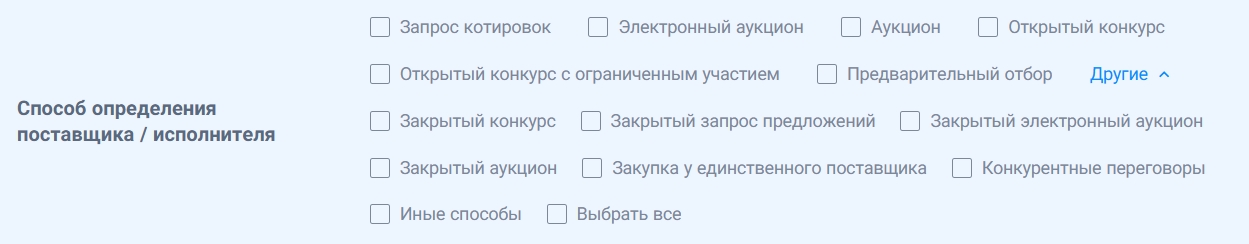 selection method purchases 2